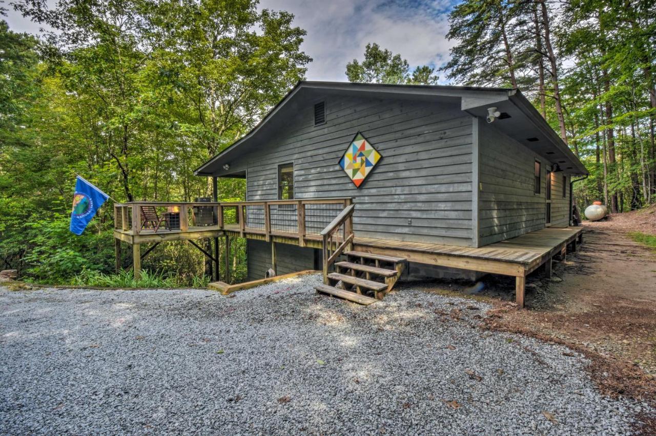 הוילה Cozy Clayton Cabin With Deck And Mountain Views! מראה חיצוני תמונה